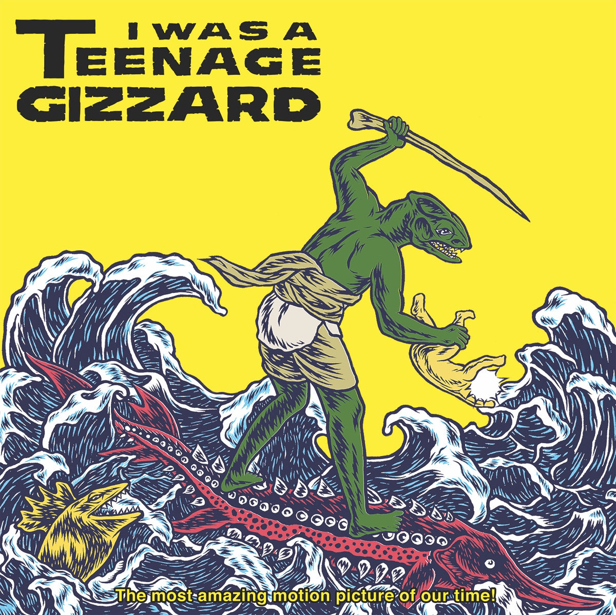 米LP King Gizzard &amp; The Lizard Wiza Teenage Gizzard ORGM2210 Official Bootlegger! /00260 K.G.L.W. - TEENAGE GIZZARD LP – Lunaris Records